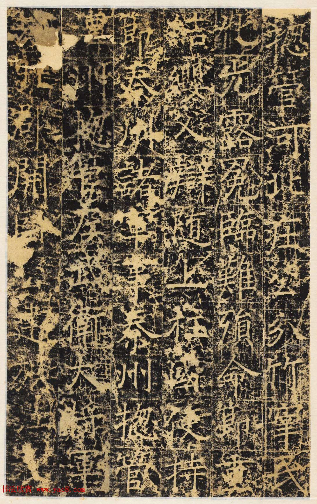 唐代楷书石刻《张琮碑》民国拓本 唐代楷书石刻《张琮碑》民国拓本