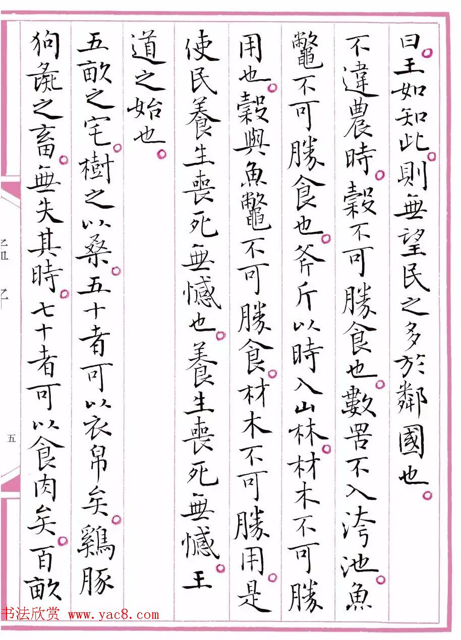 江苏书协主席孙晓云书《孟子》