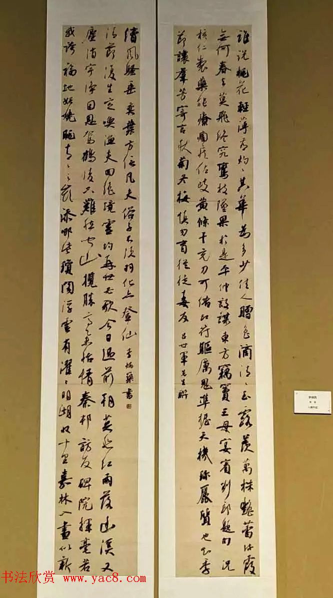 全国第八届楹联书法作品展图片辑