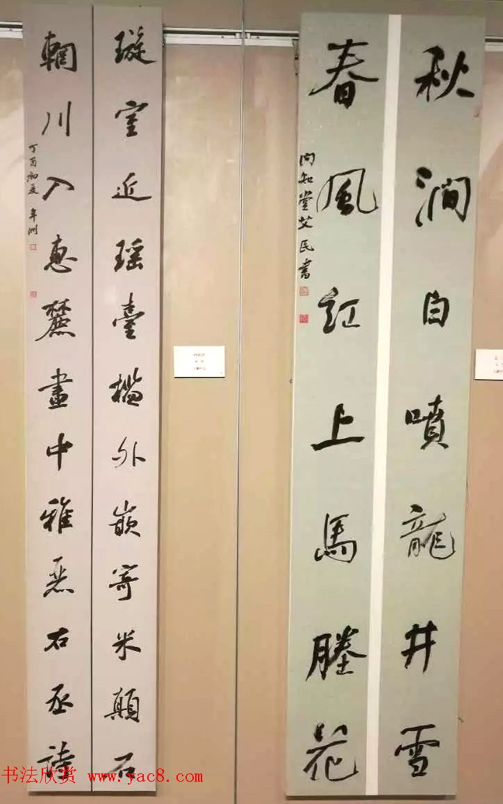 全国第八届楹联书法作品展图片辑