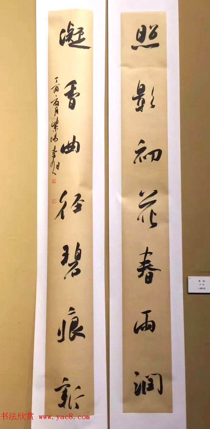 全国第八届楹联书法作品展图片辑