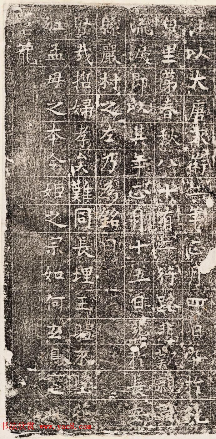 大唐故荆州松资县令汤府君妻伤大妃墓志铭