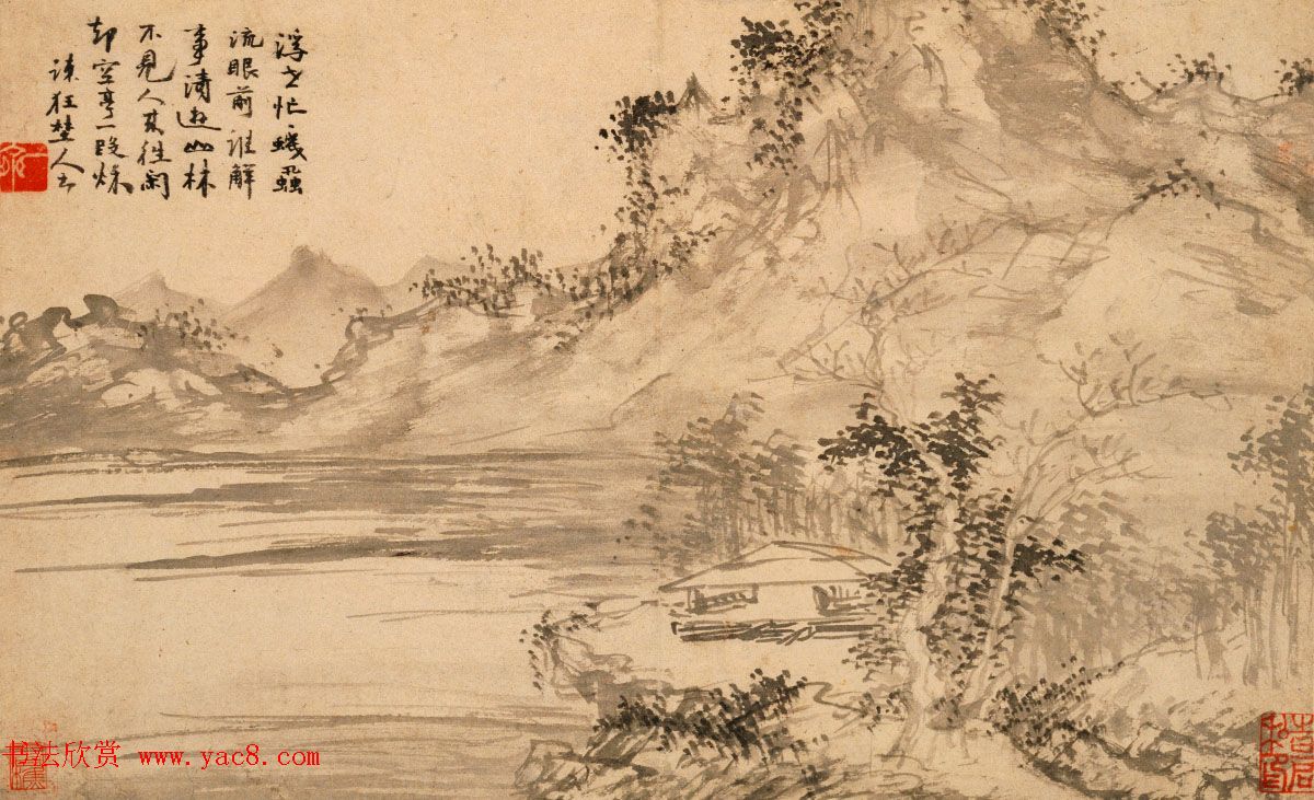 明代郭诩书画欣赏《杂画册》