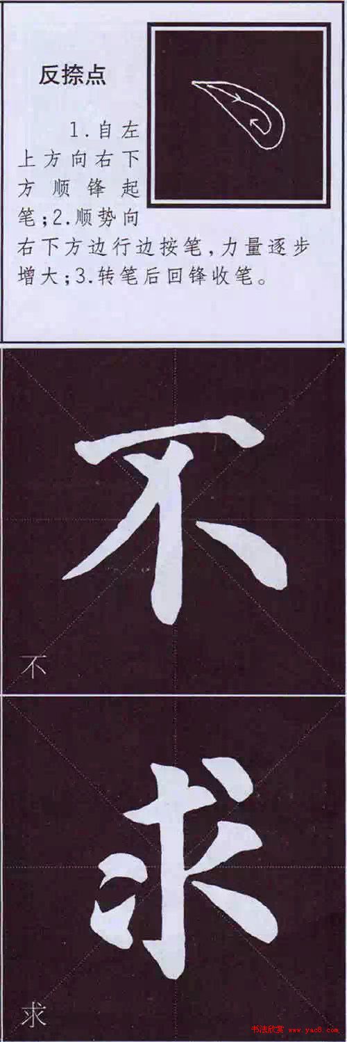 颜真卿楷书字帖《颜体字书法要诀》