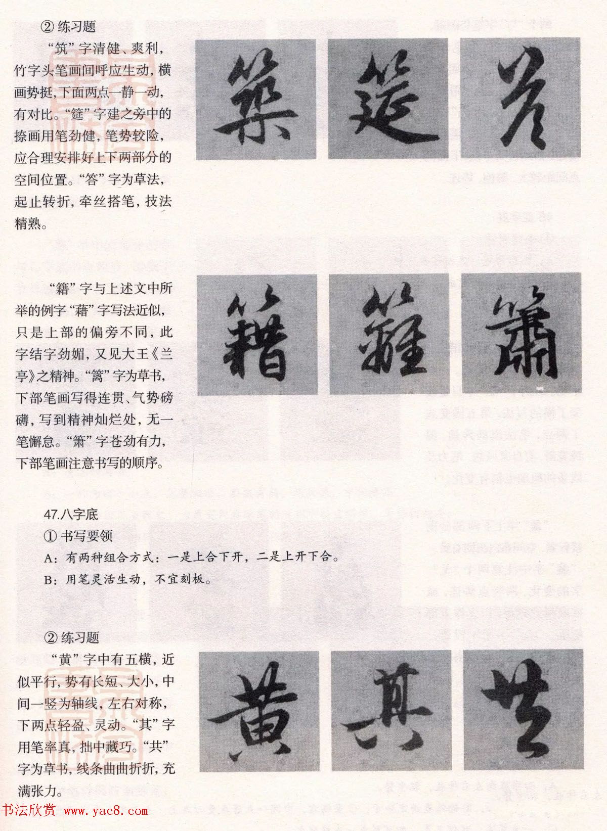 经典碑帖导学教程：赵孟頫书赤壁赋--偏旁篇