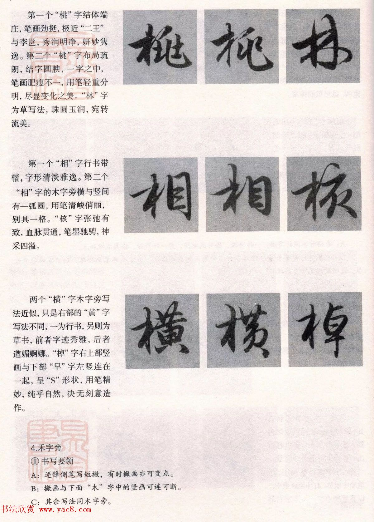 经典碑帖导学教程：赵孟頫书赤壁赋--偏旁篇