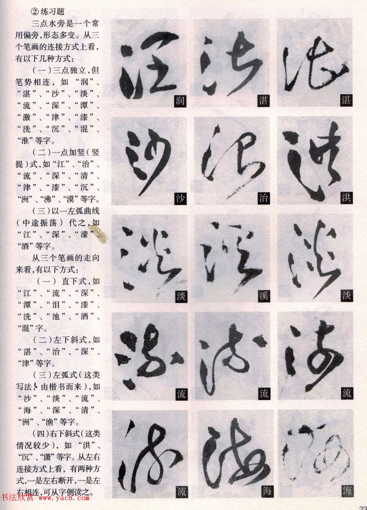 经典碑帖导学教程：王铎草书诗卷--偏旁部首