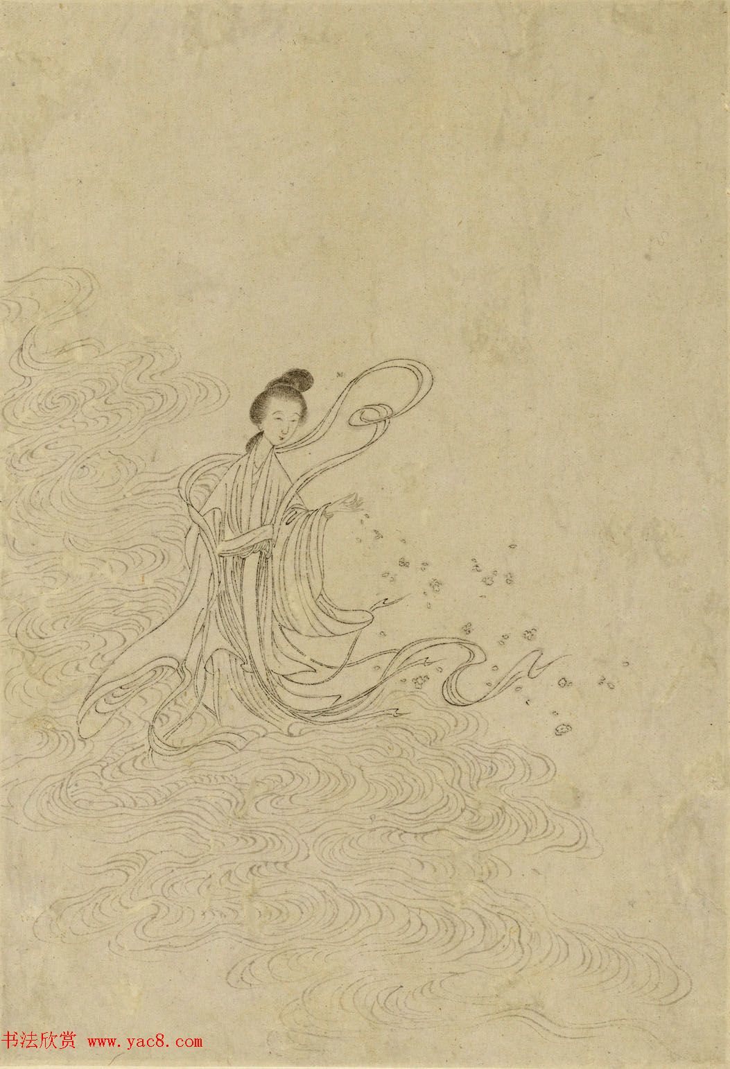 清代曹贞秀小楷书题改琦绘《列女图冊》