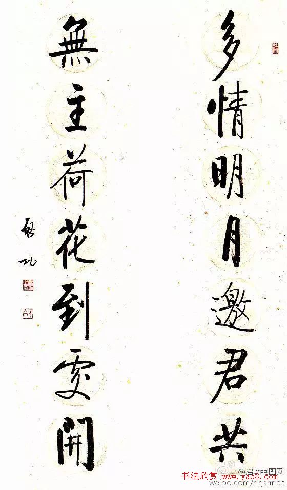 启功书法打假：真伪作品对比