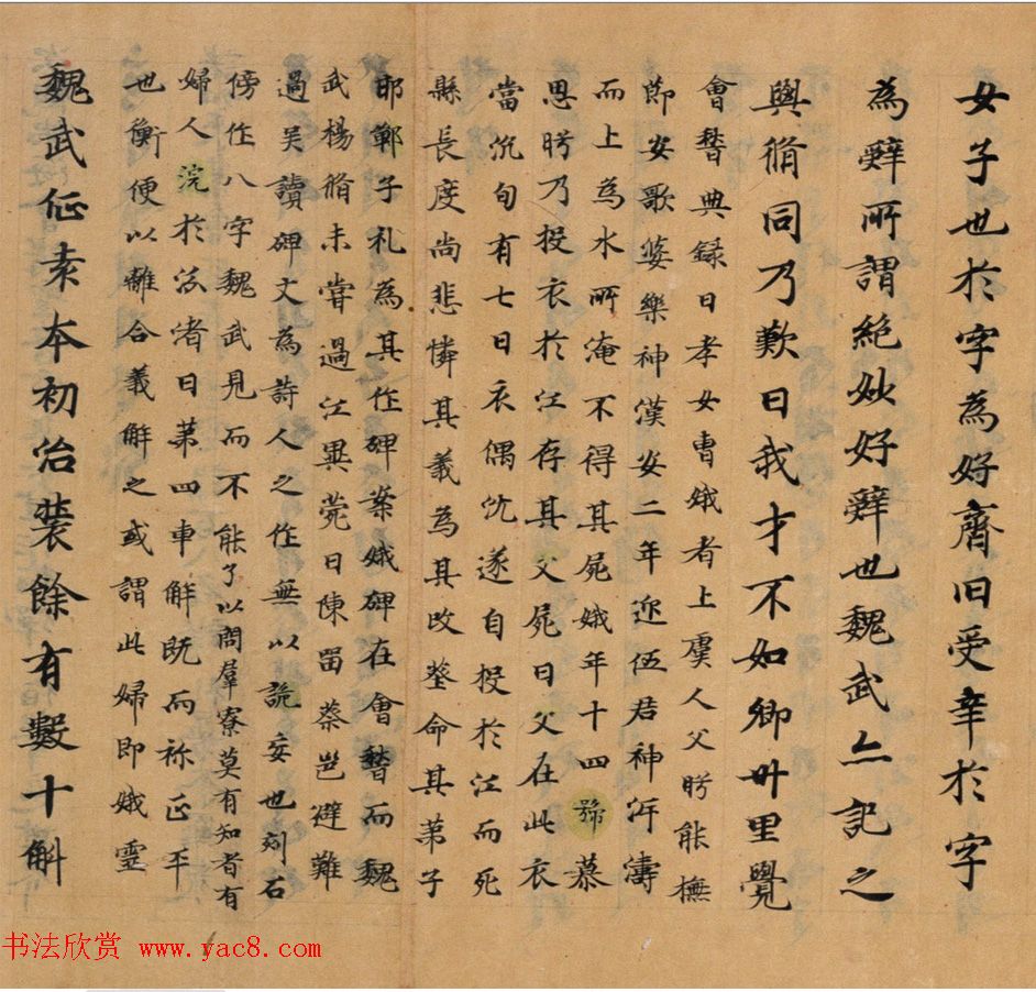 唐代抄写《世说新语》笔致典雅且强劲有力