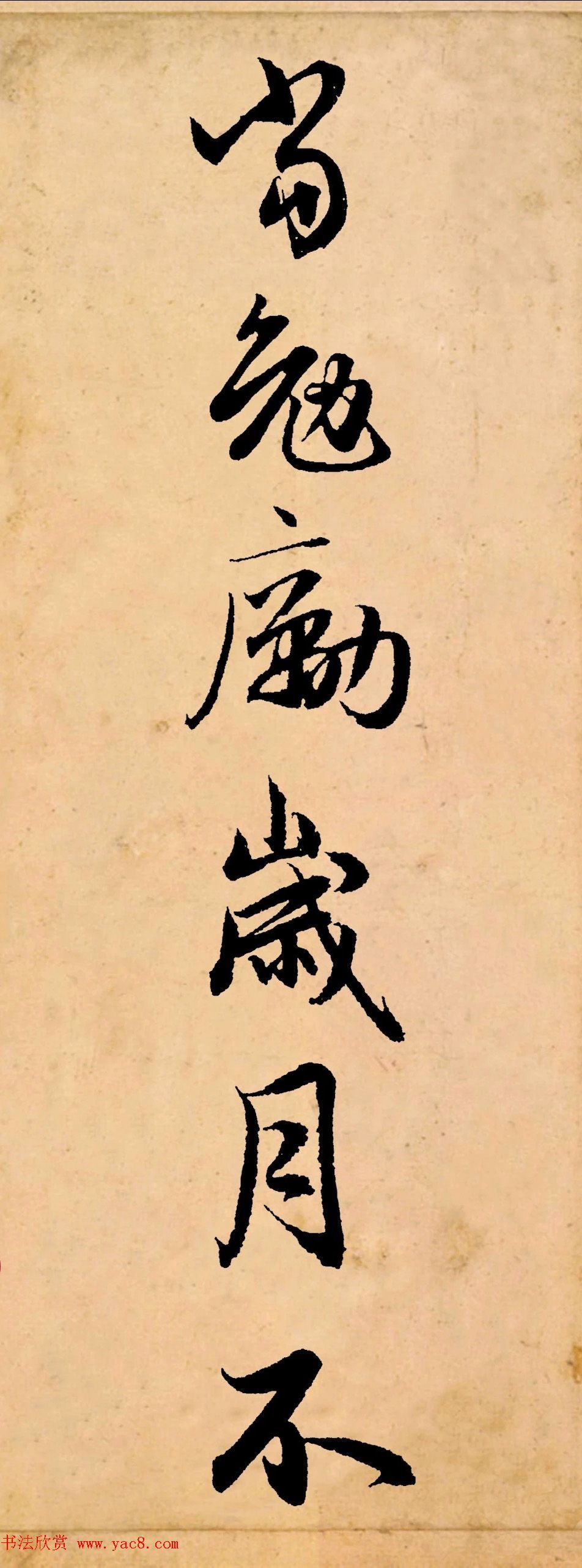 赵孟頫行书集字《长歌行》 赵孟頫行书集字《长歌行》