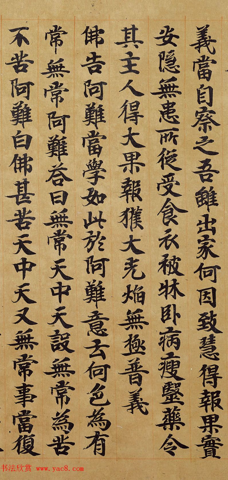 宋人写经卷《佛说胞胎经》传世残本 宋人写经卷《佛说胞胎经》传世残本