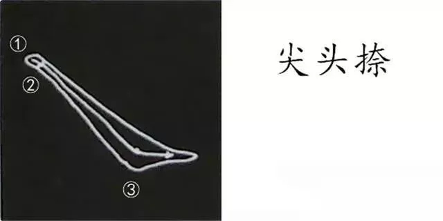 柳体字帖教程--柳公权楷书基本笔画练习