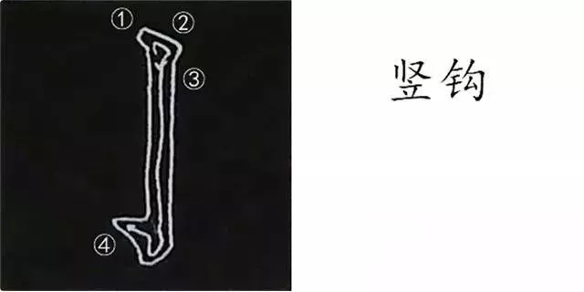 柳体字帖教程--柳公权楷书基本笔画练习