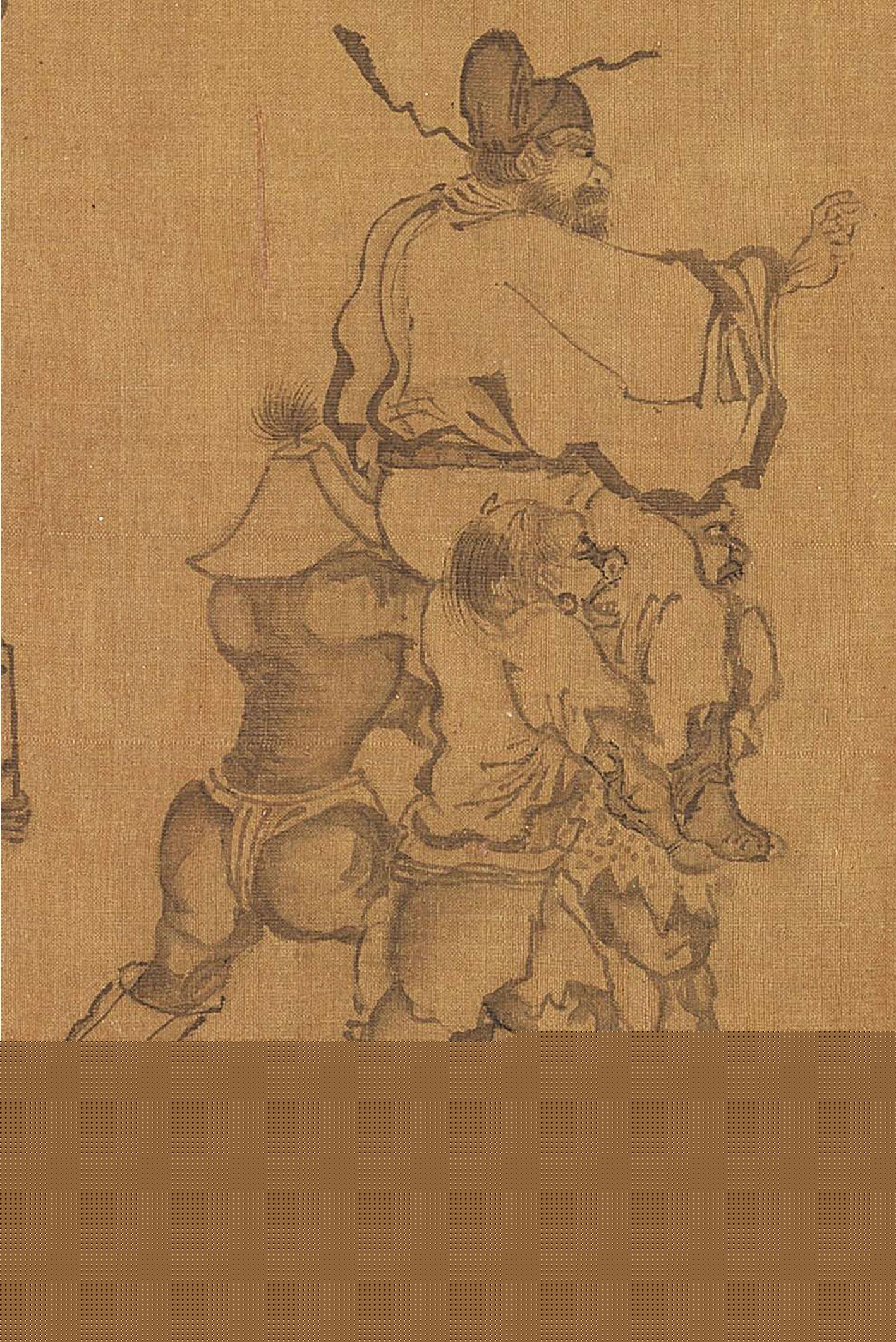 颜庚《钟馗嫁妹图》和《钟馗雨夜出游图》