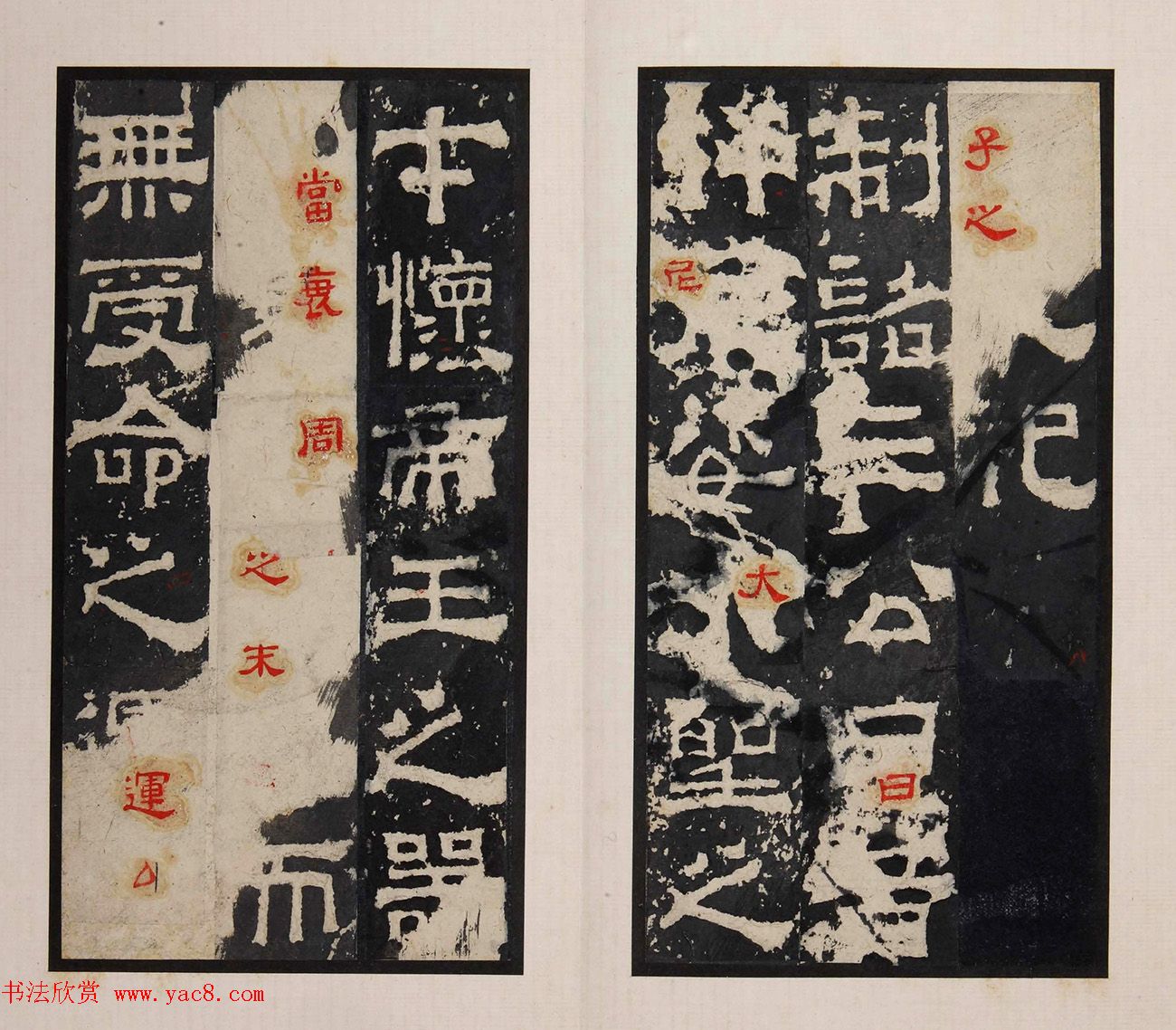 《明拓孔羡碑》书法结体雄厚，笔势方劲