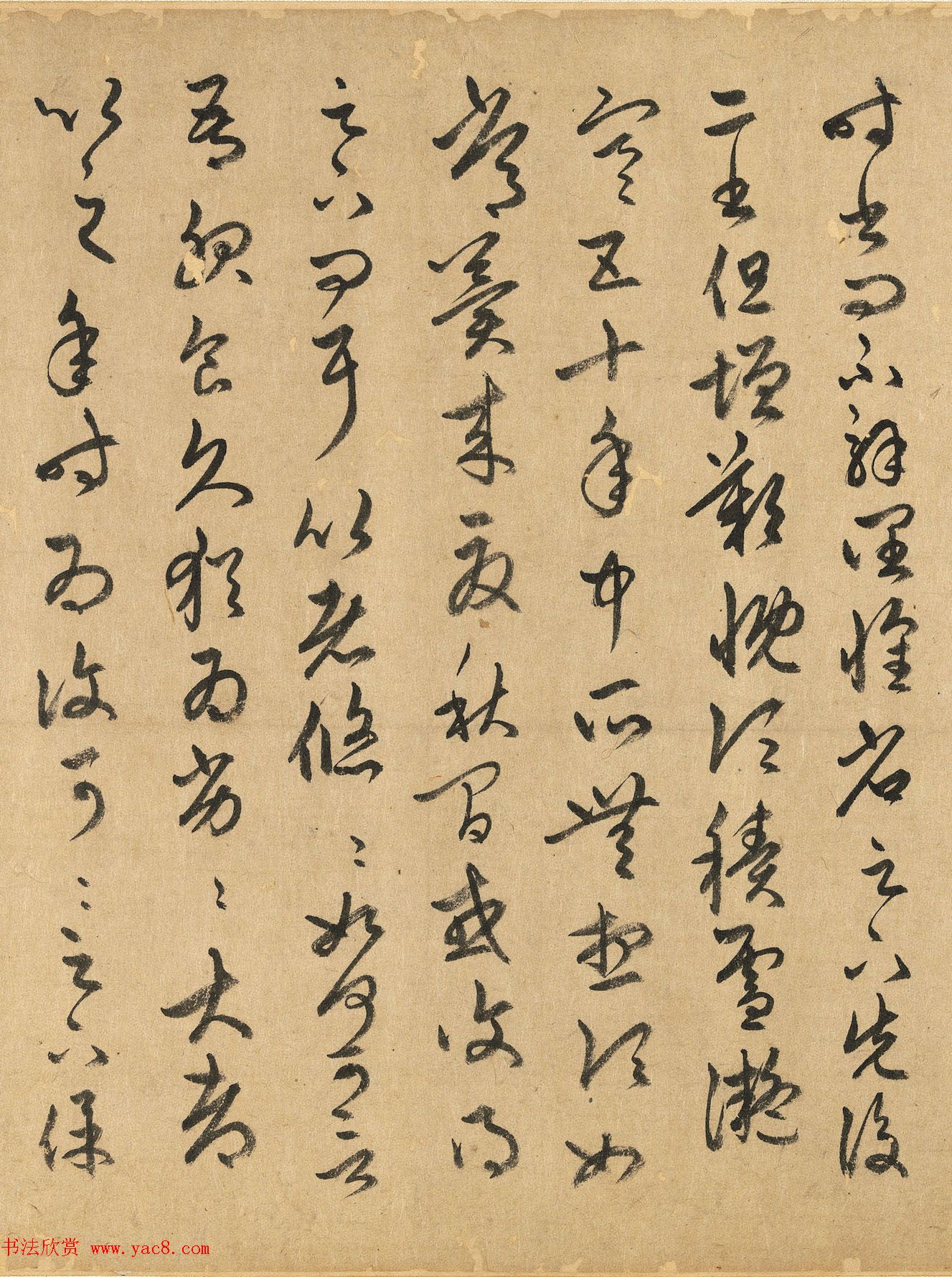 赵孟頫63岁草书《元赵文敏公临十七帖》