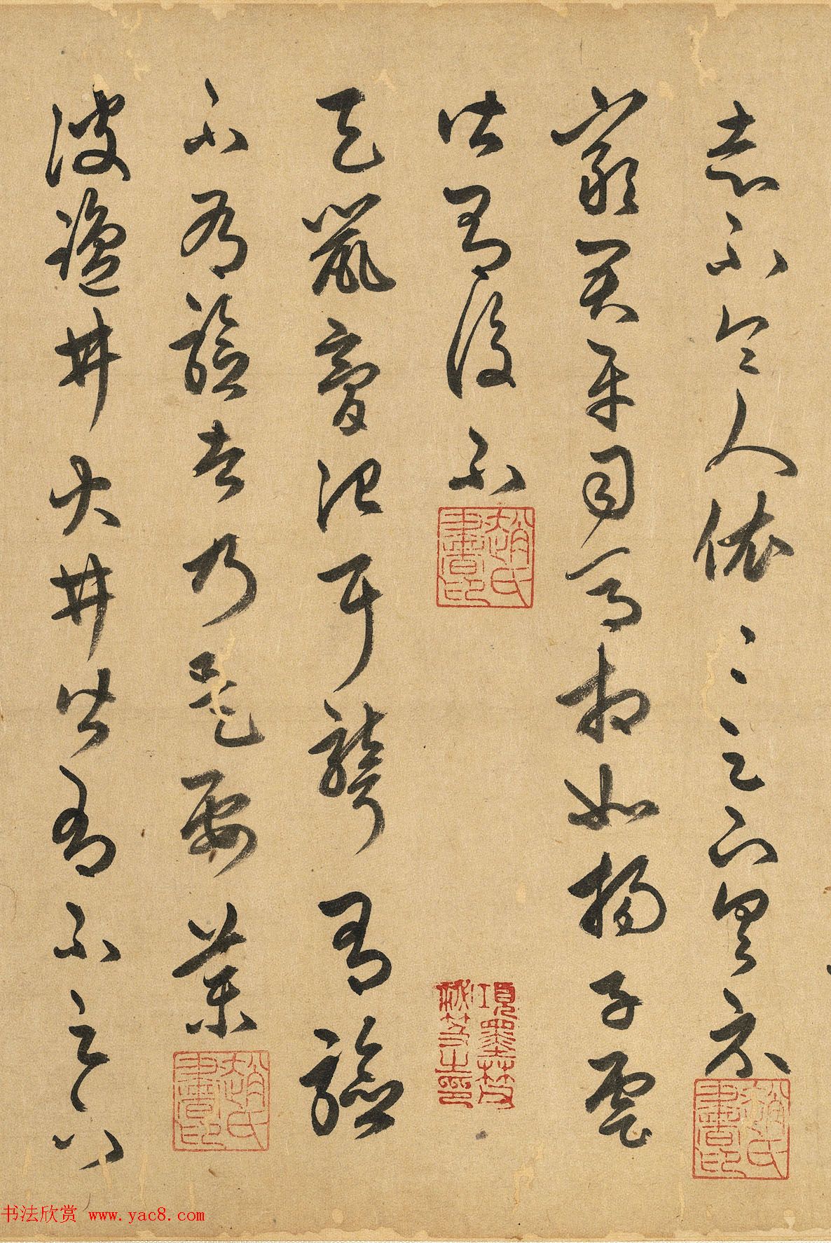 赵孟頫63岁草书《元赵文敏公临十七帖》