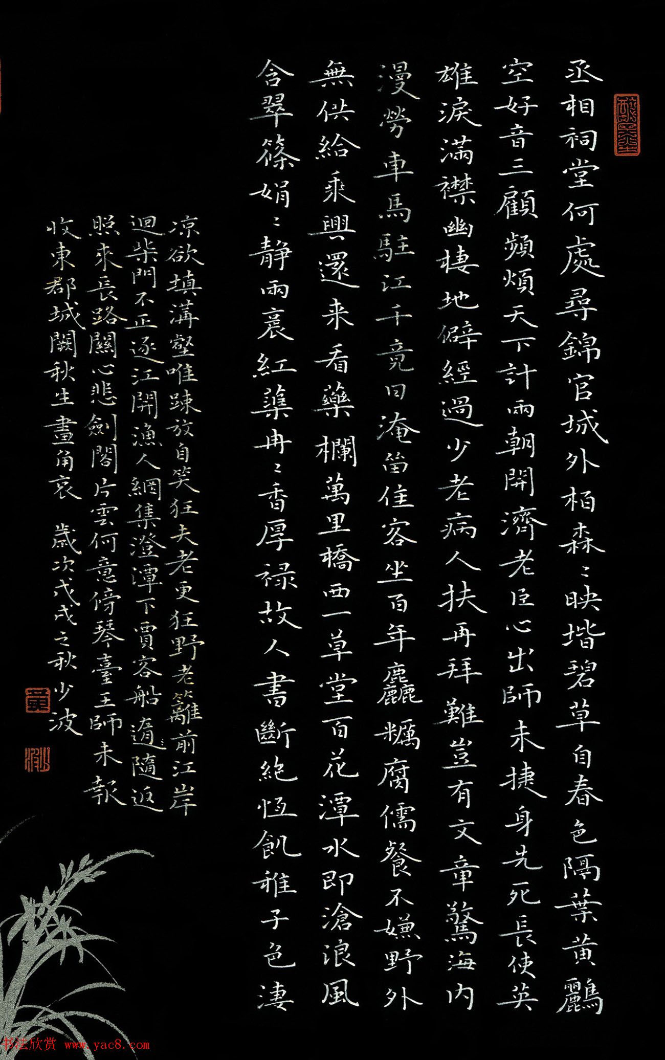 “品翰堂杯”第五届中国硬笔书法公开赛获奖作品欣赏