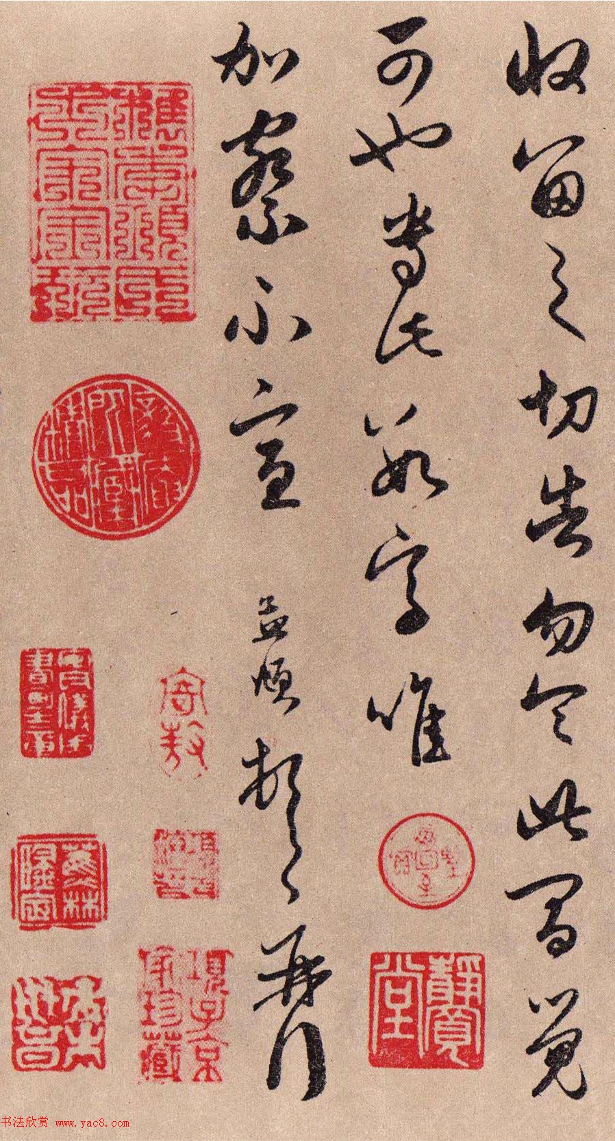 赵孟頫行草书《静心帖》(经率帖)