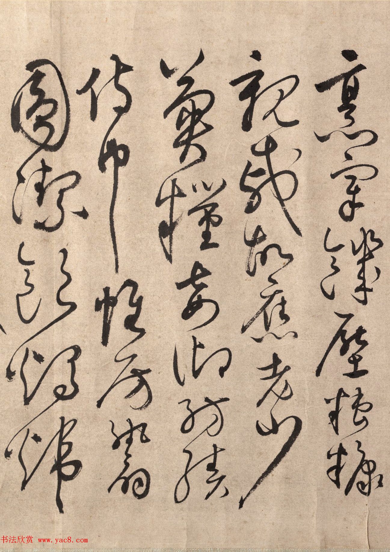 明代书法家张弼草书欣赏《千字文》手卷 明代书法家张弼草书欣赏《千字文》手卷