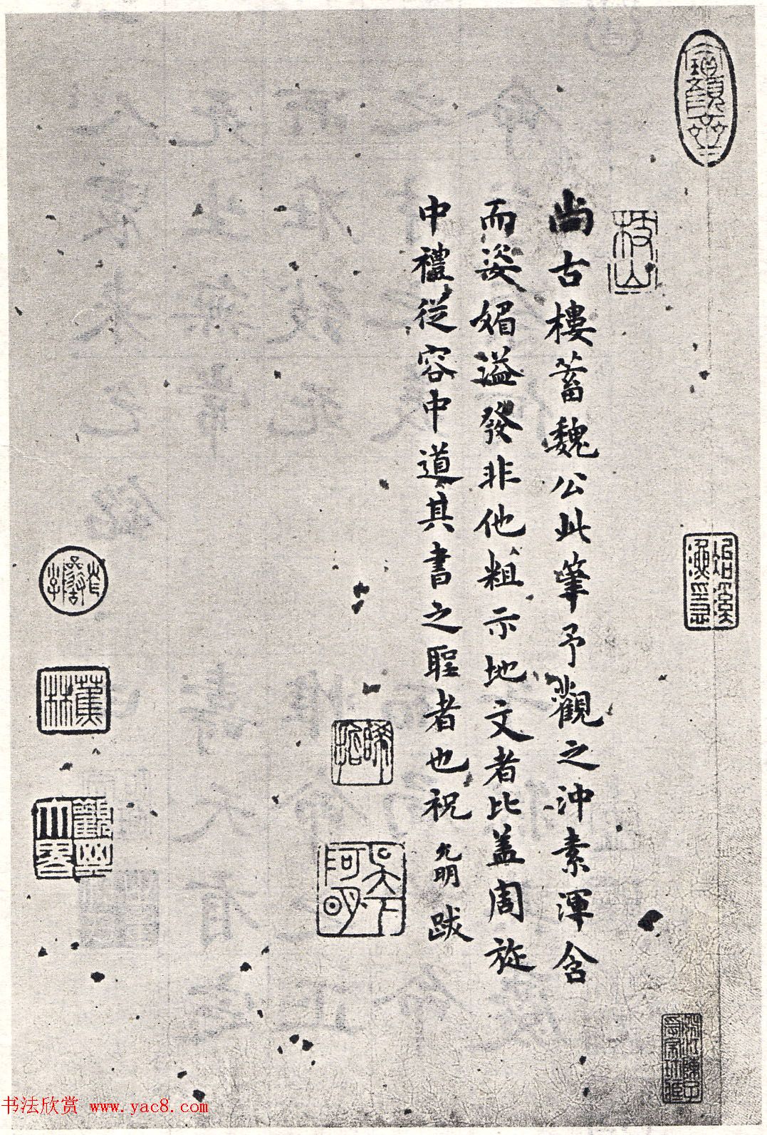 赵孟頫55岁中楷《张总管墓志铭卷》