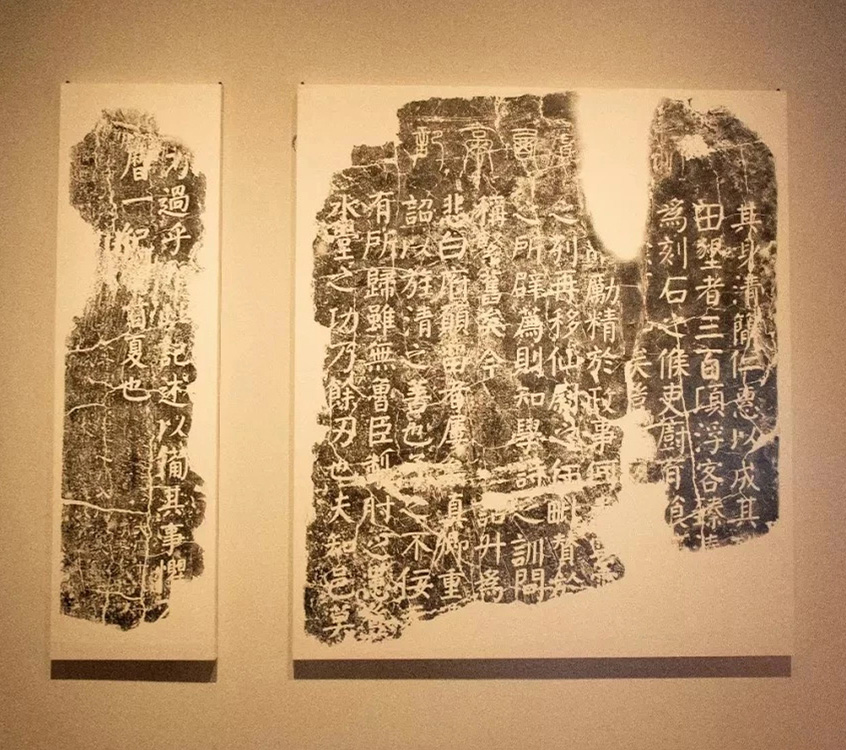 唐代颜真卿69岁楷书《西亭记》残碑 唐代颜真卿69岁楷书《西亭记》残碑