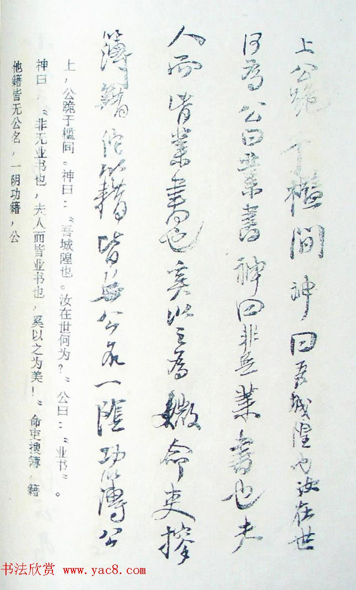 王铎行书欣赏《王氏家谱》