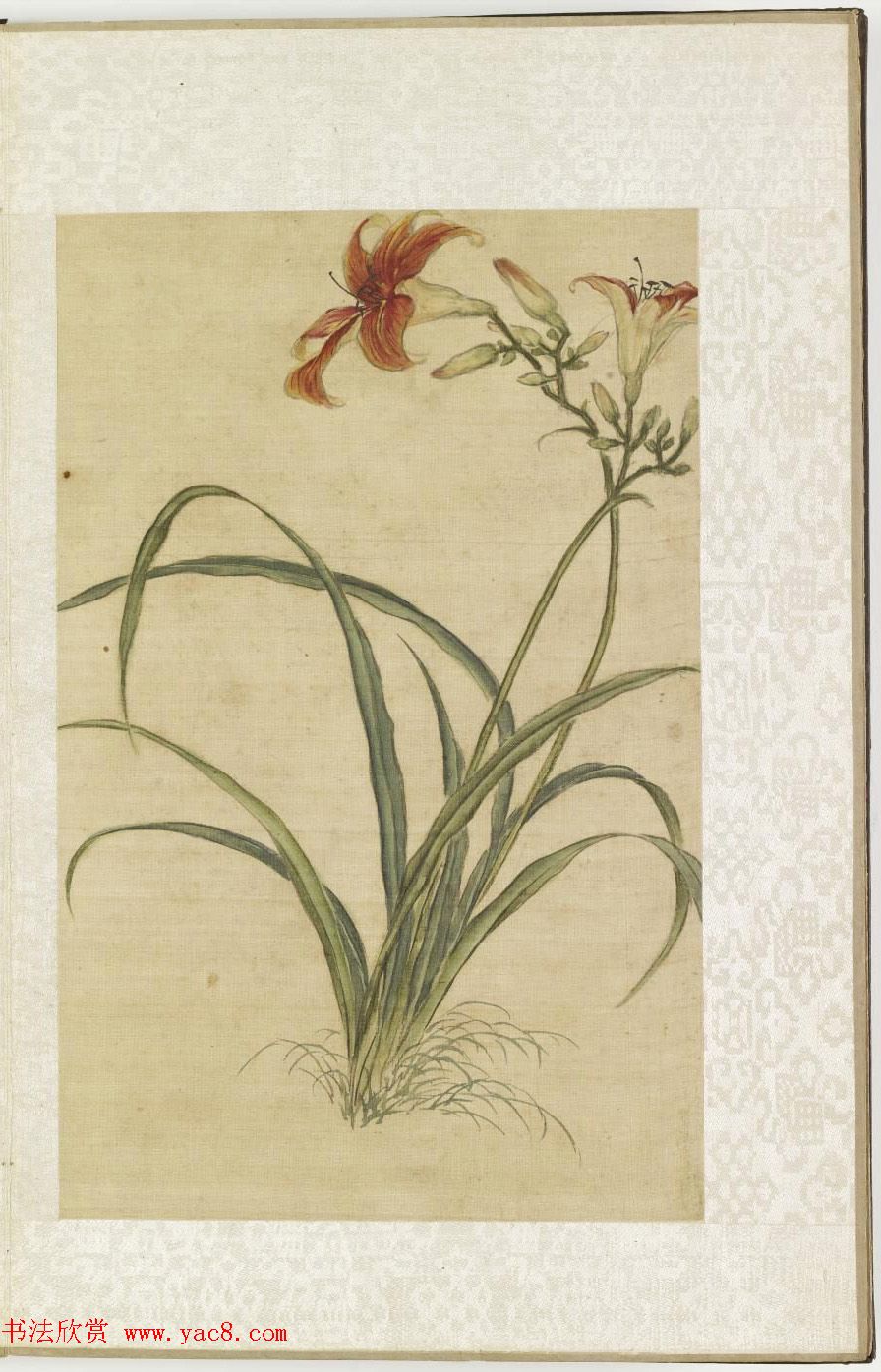 状元于敏中、钱维城书绘《钱茶山书画册》