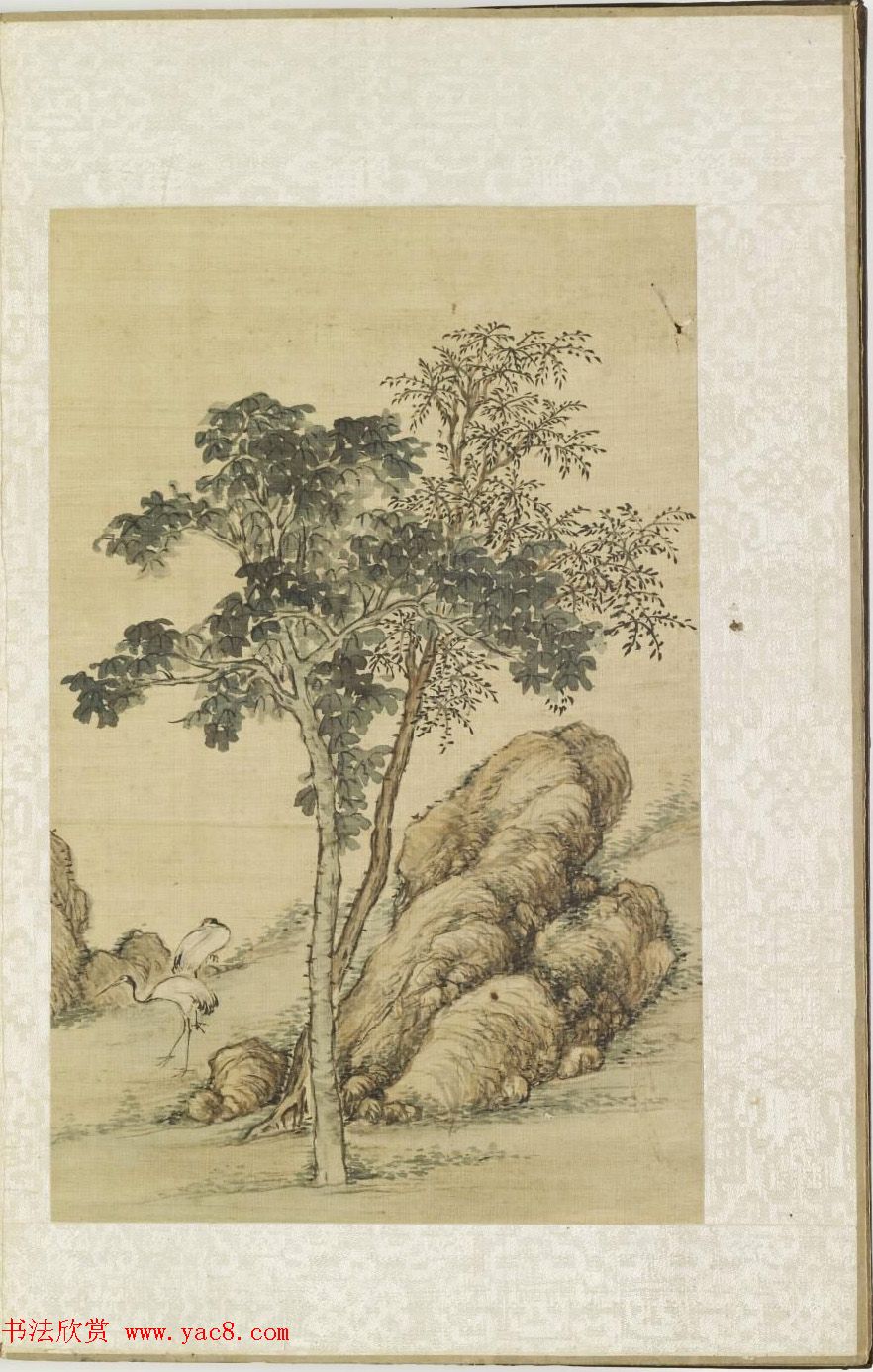 状元于敏中、钱维城书绘《钱茶山书画册》