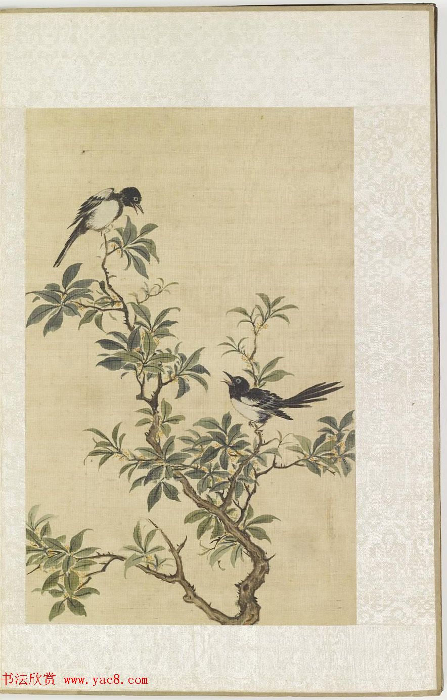 状元于敏中、钱维城书绘《钱茶山书画册》