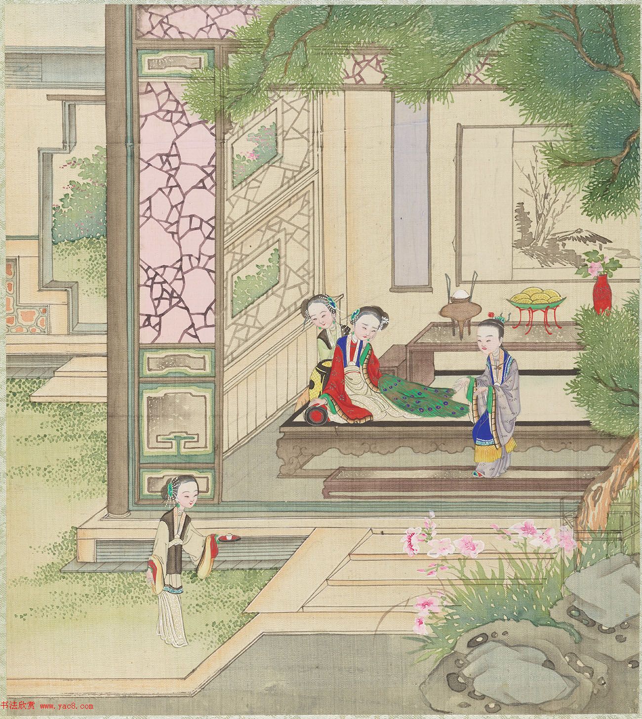 清代盛昱小楷录《红楼梦赋图册》