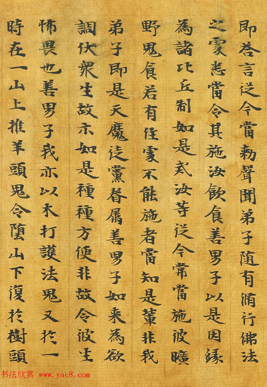 隋代释善藏书写《大般涅槃经卷十六》