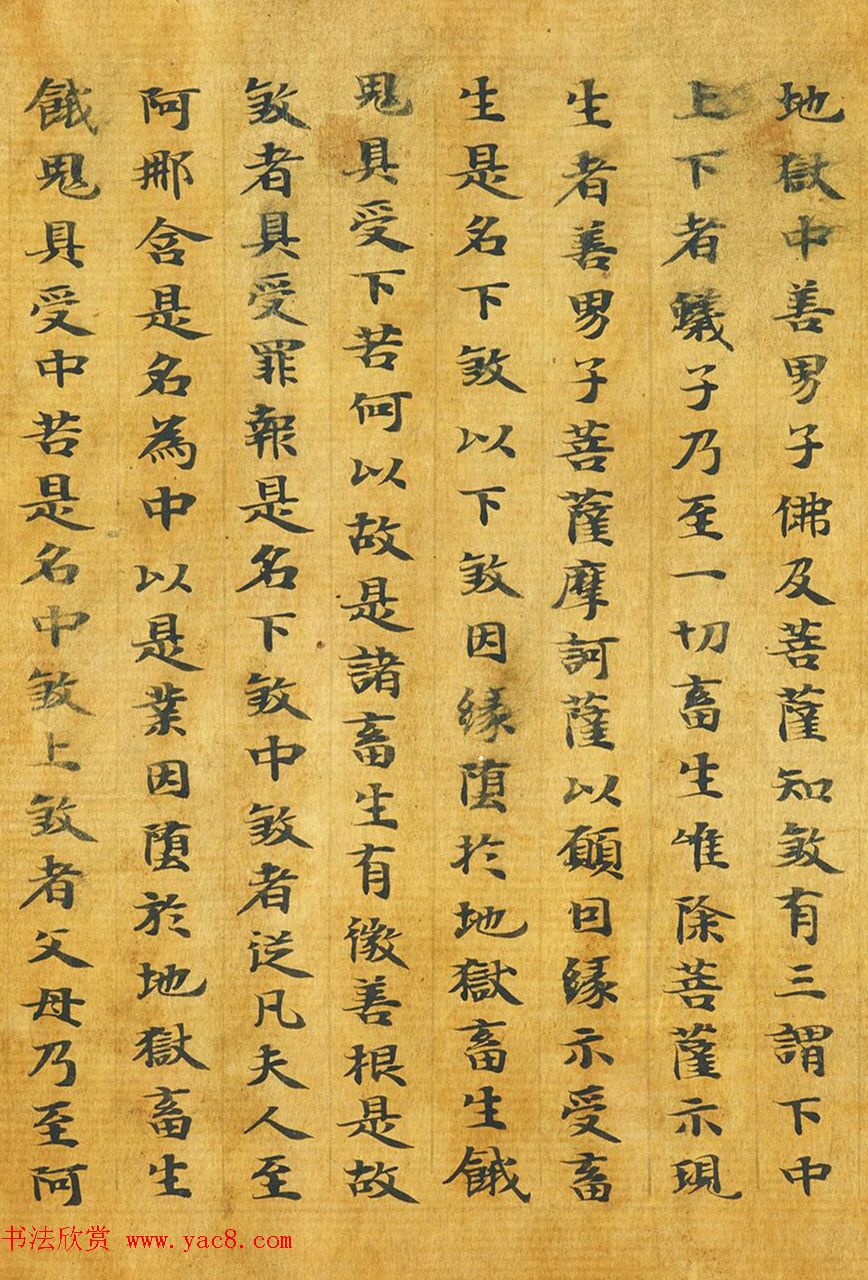 隋代释善藏书写《大般涅槃经卷十六》