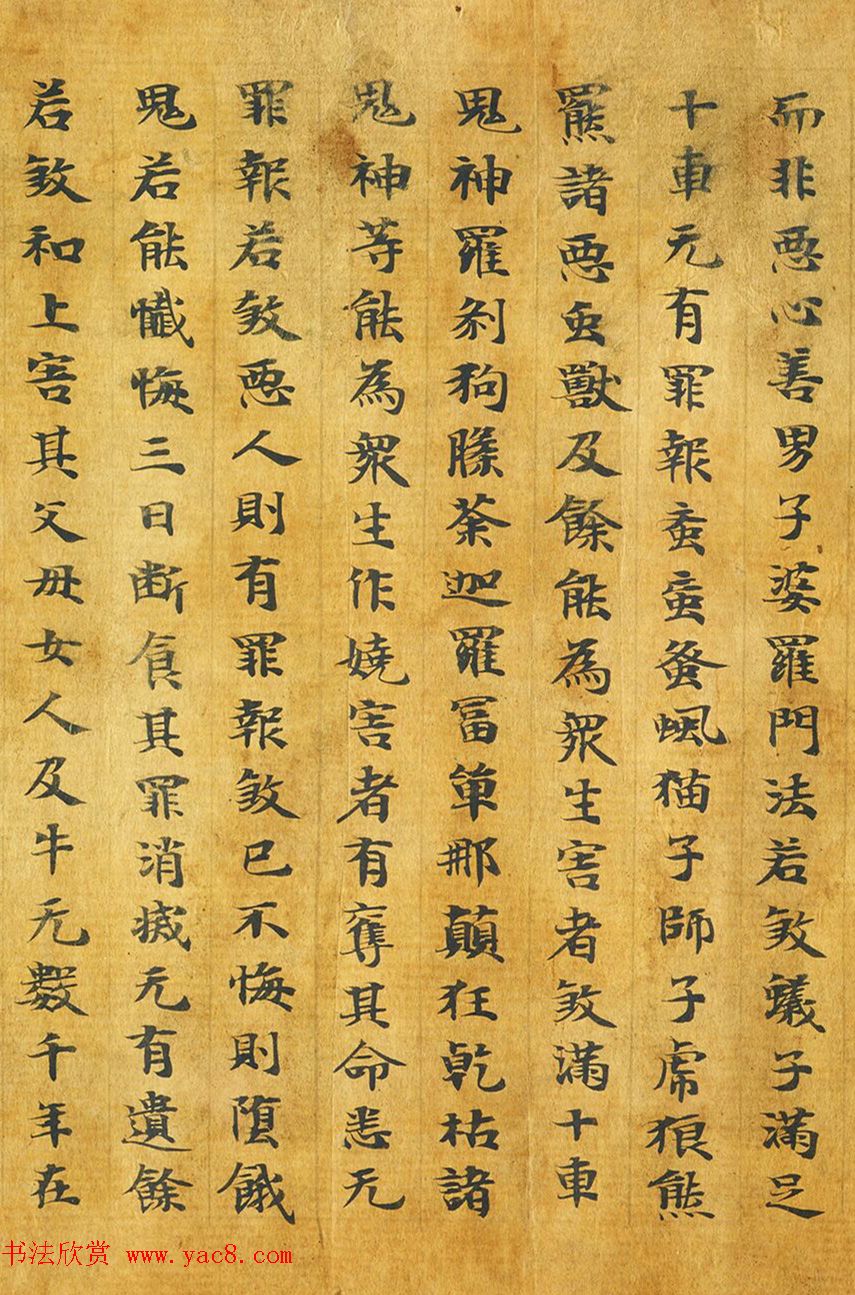 隋代释善藏书写《大般涅槃经卷十六》