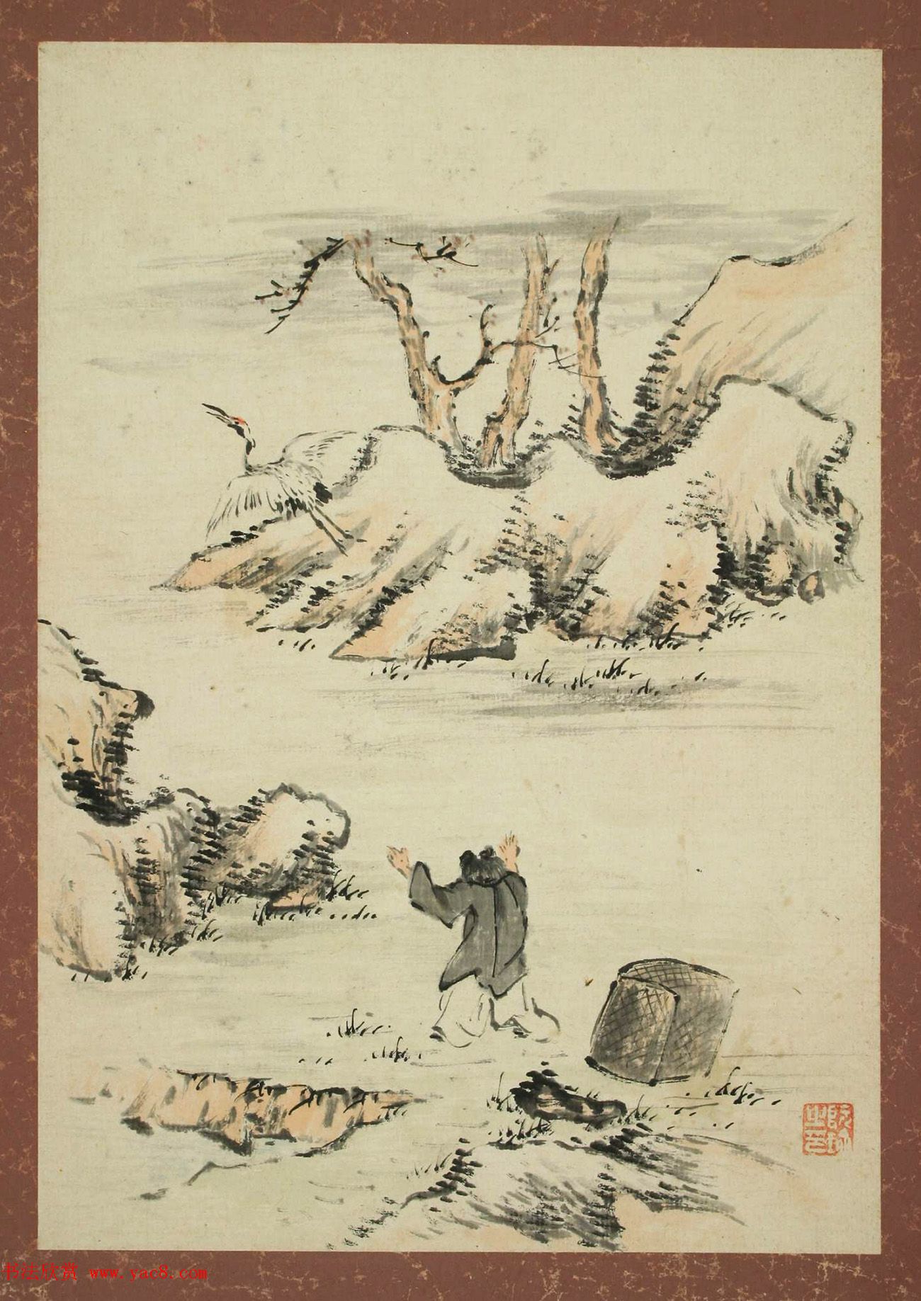 日本服元乔书法《服部南郭祇园南海书画帖》 日本服元乔书法《服部南郭祇园南海书画帖》