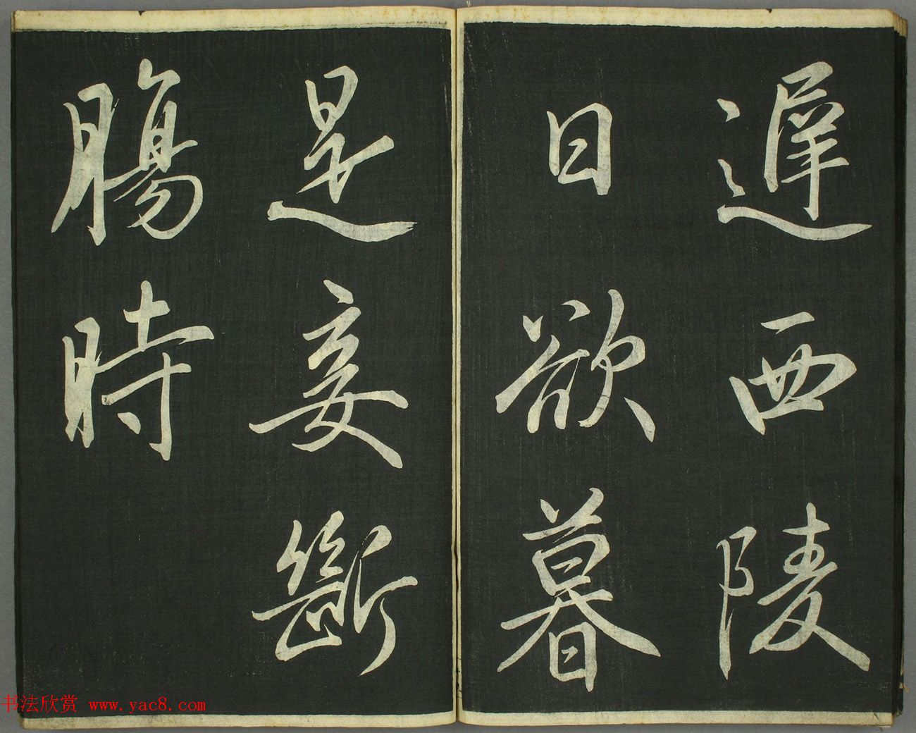 日本卷菱湖书法《习字唐诗帖》