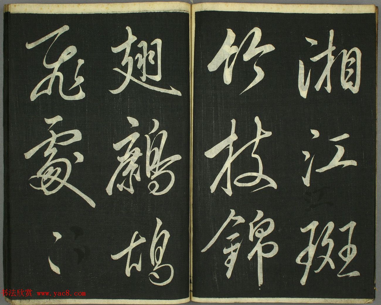 日本卷菱湖书法《习字唐诗帖》