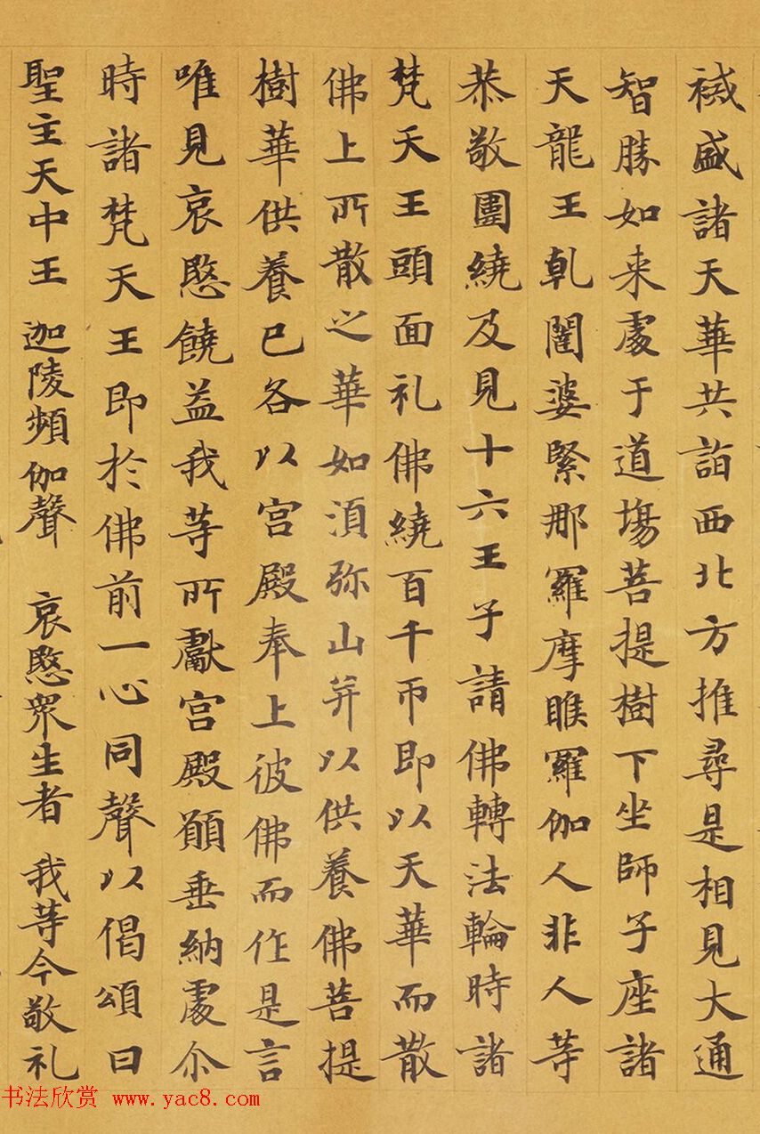 唐代赵文审小楷写经精品《妙法莲花经》