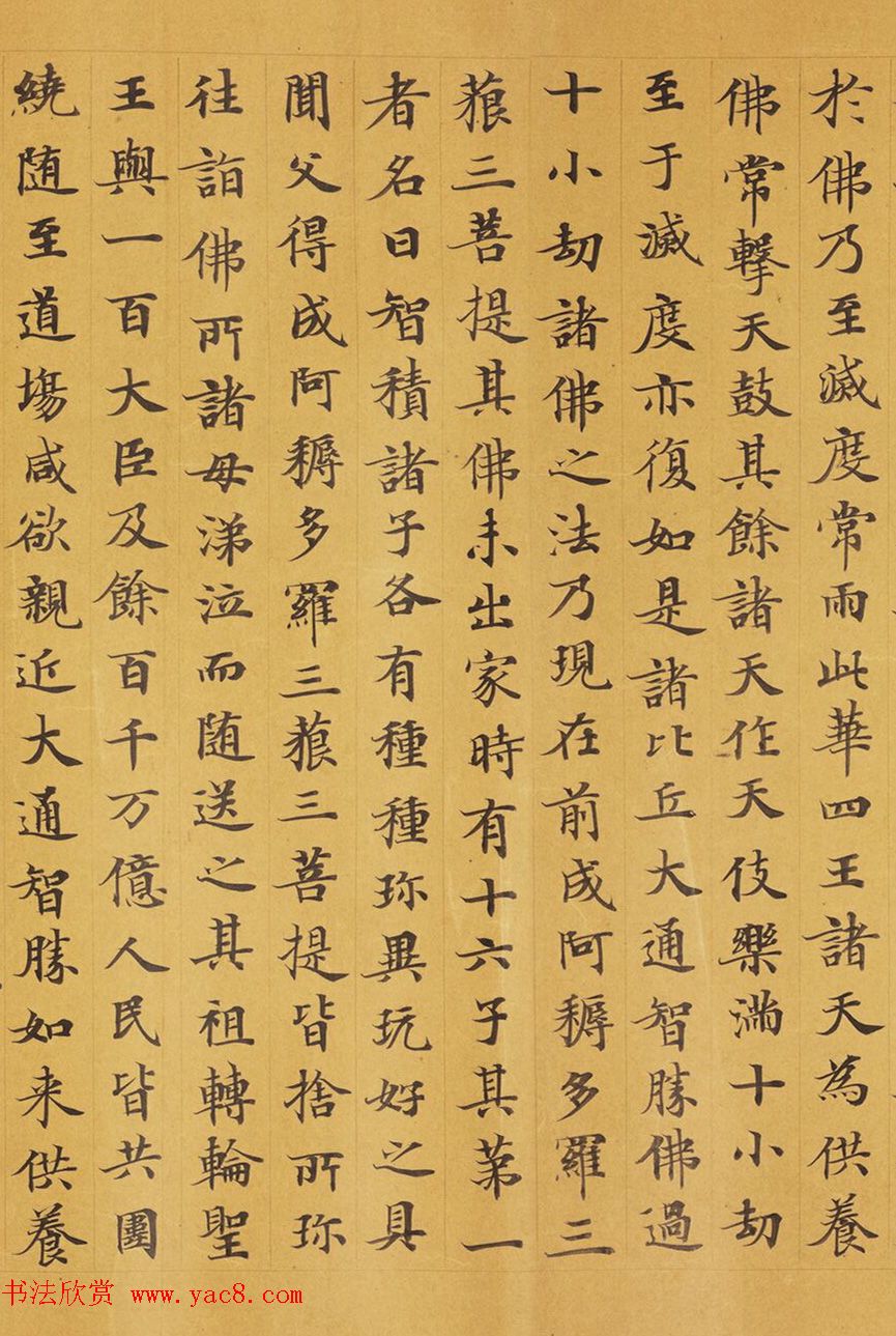 唐代赵文审小楷写经精品《妙法莲花经》