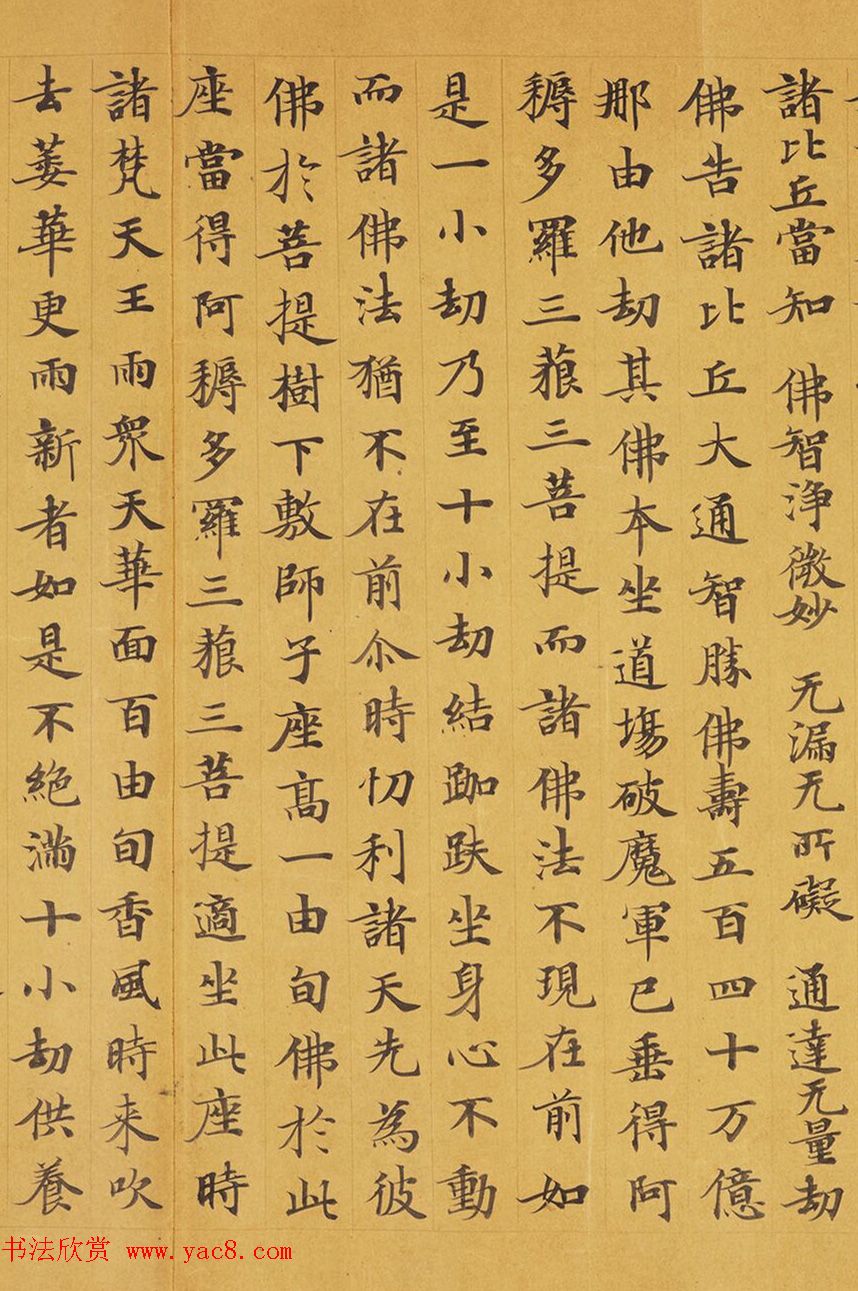 唐代赵文审小楷写经精品《妙法莲花经》