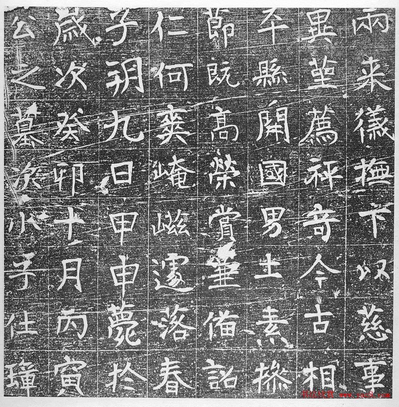 隋代寇仕璋撰并正书《姜敬亲墓志》