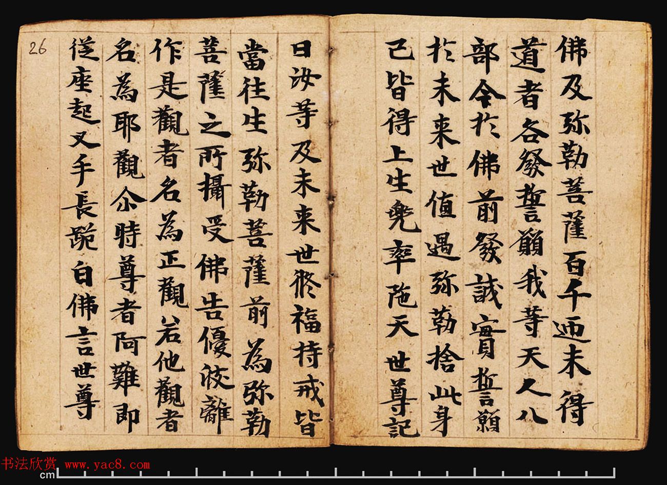 敦煌写经册《观弥勒菩薩上生兜率陀天经》