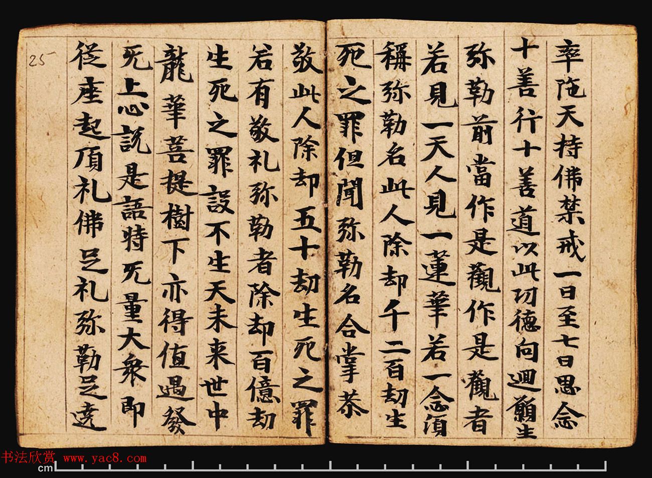 敦煌写经册《观弥勒菩薩上生兜率陀天经》