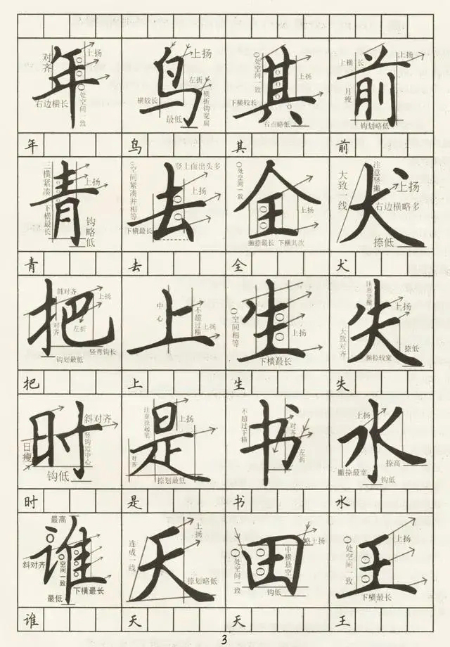 田英章作文常用120字解析