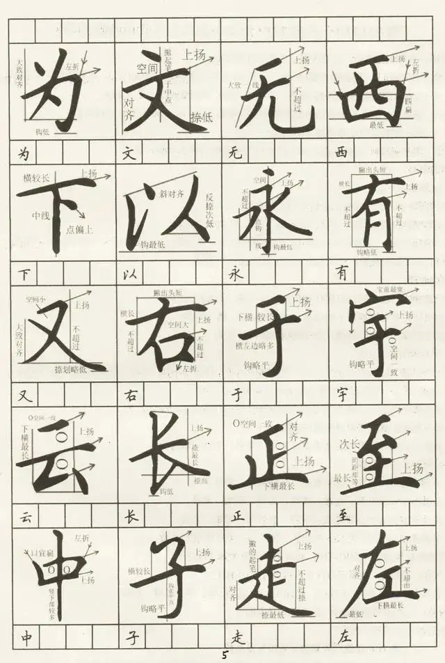 田英章作文常用120字解析