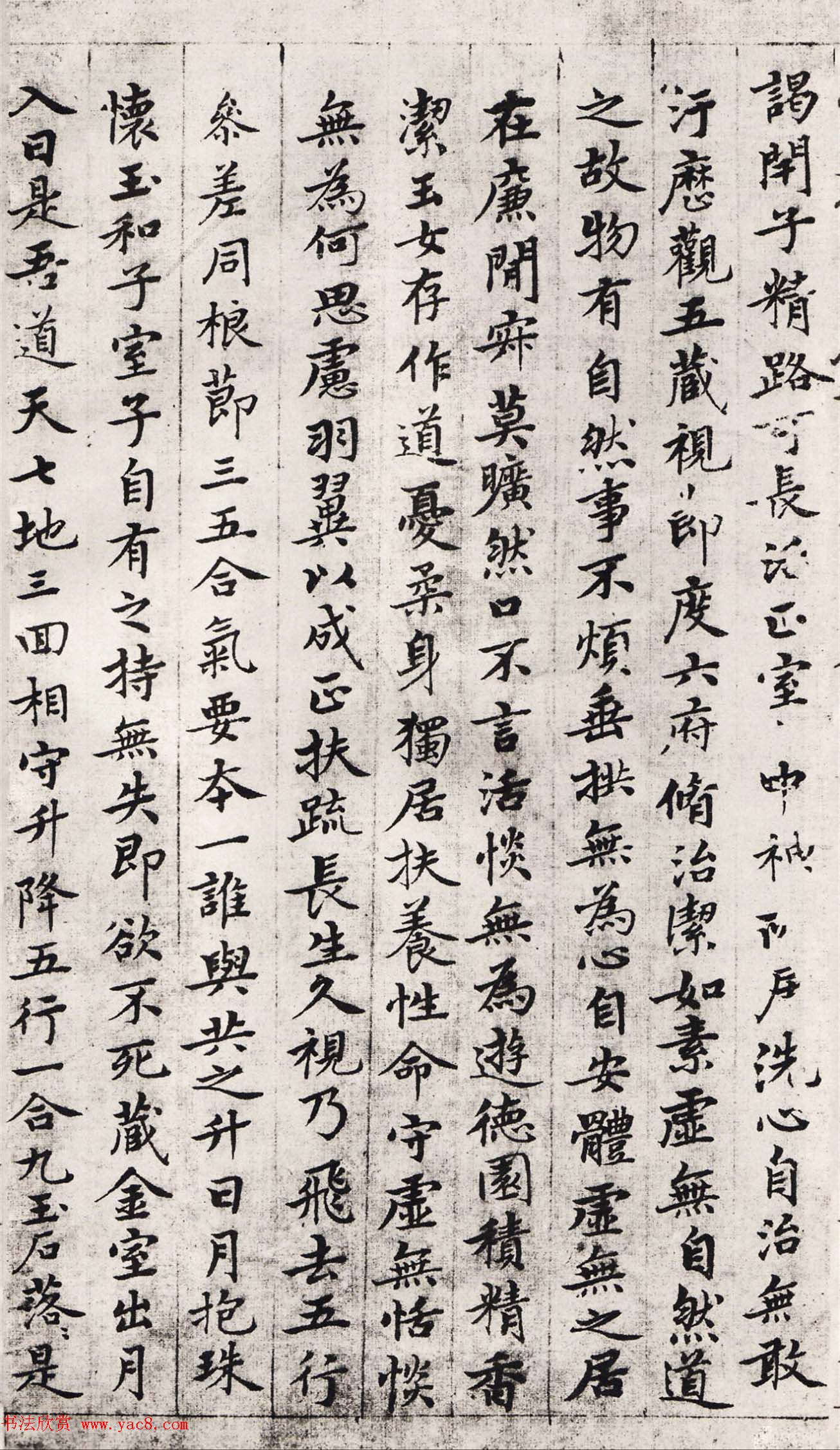 元赵孟頫摹黄庭经并写羲之换鹅图册