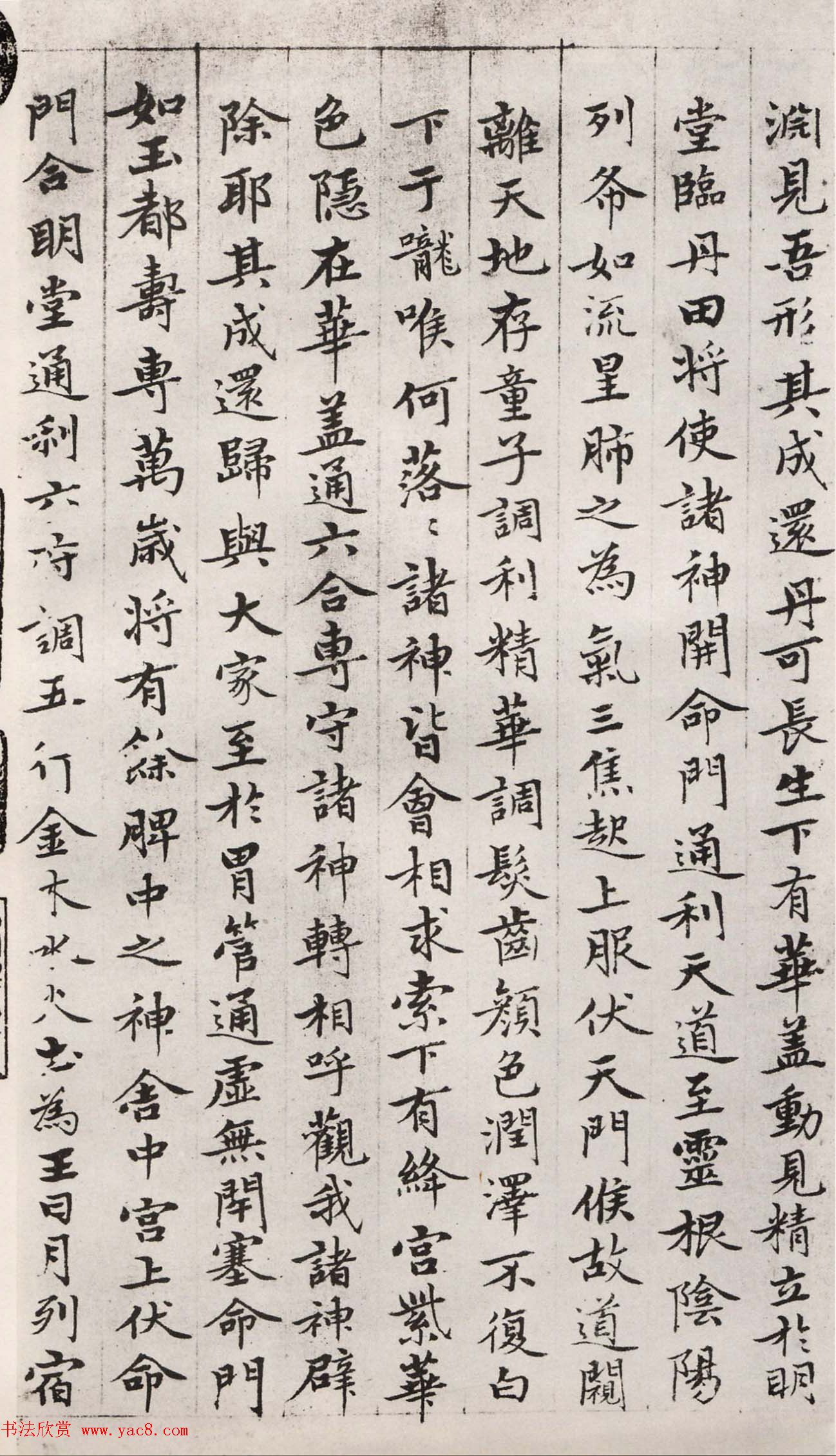 元赵孟頫摹黄庭经并写羲之换鹅图册