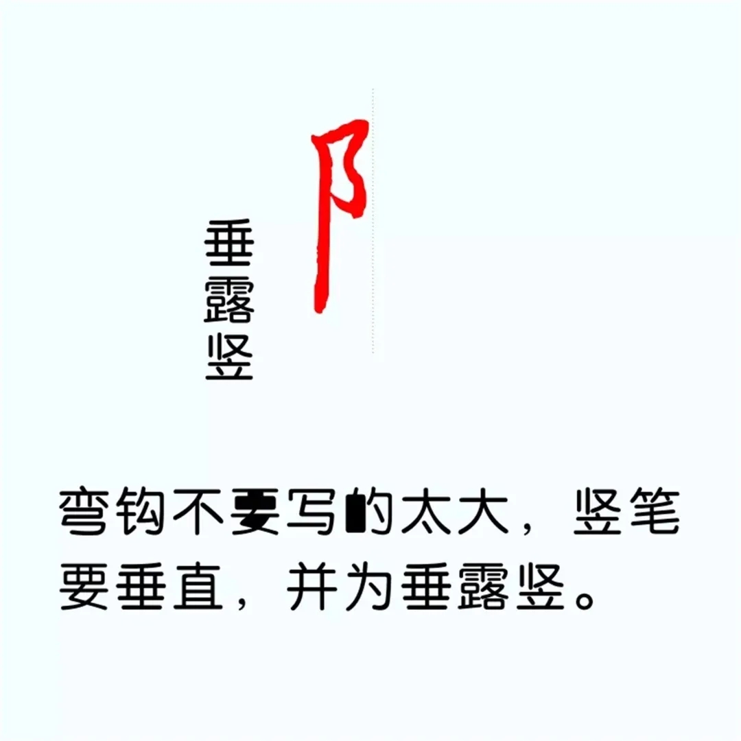 硬笔楷书教程：81个偏旁部首写法图解