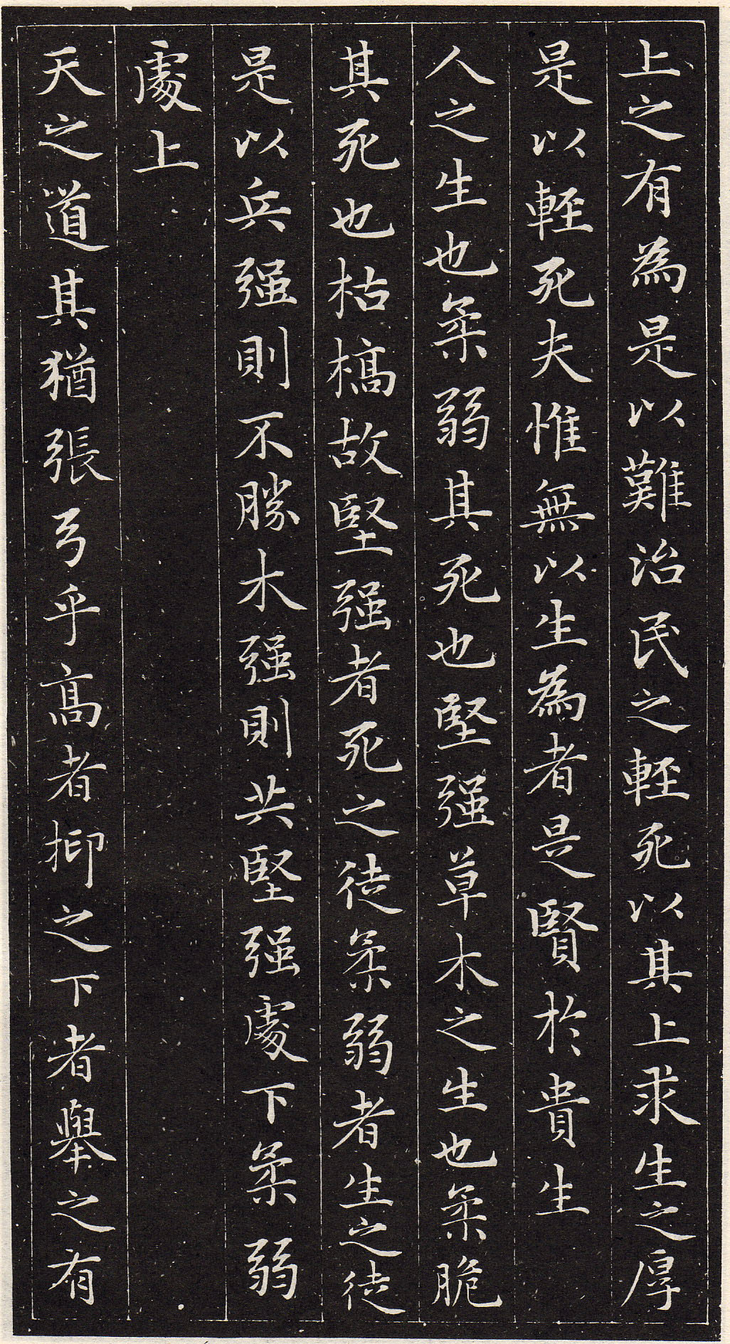 赵孟頫书安素轩石刻